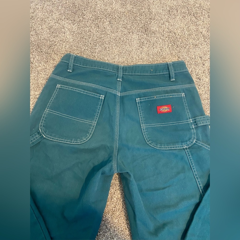 Dickies teal carpenter pants